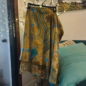 Jovani Design Silk Wrap Skirt